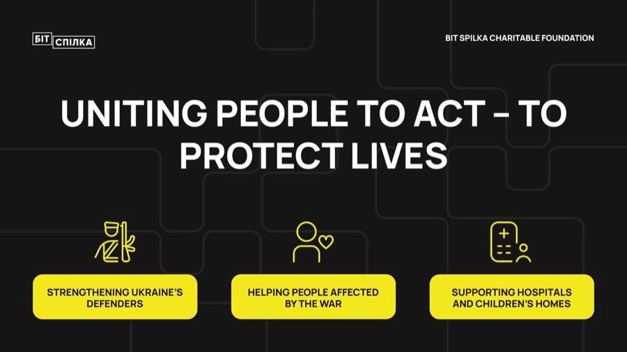 Bit Spilka foundation pitch deck preview
