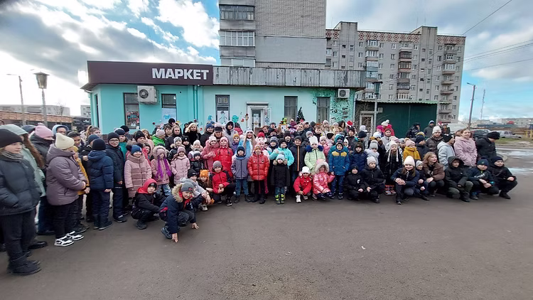 New Year gifts for IDP children in Pavlohrad